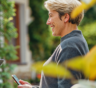 Residential heating customer and technician
